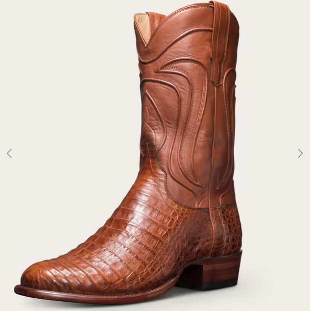 Tecovas Free Shipping Men's The Dillon-Pecan Caiman
