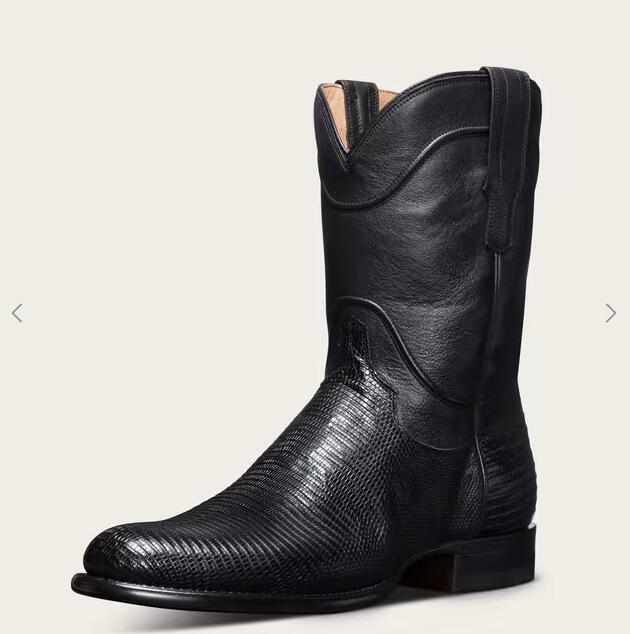 Tecovas Free Shipping Men's The Nash-Midnight Lizard