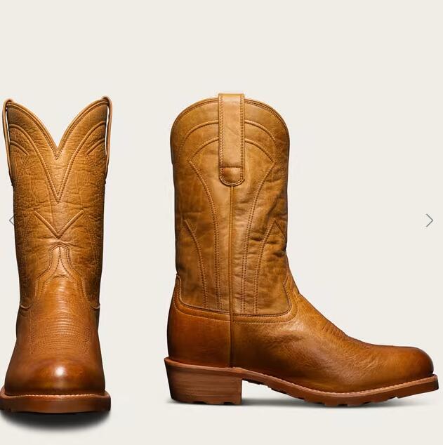 Tecovas Free Shipping Men's The Bandera-Wheat Bison