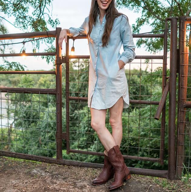 Tecovas Free Shipping Women's The Jamie-Bourbon Calf