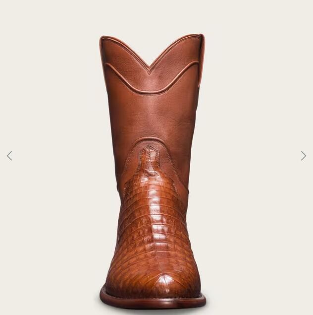 Tecovas Free Shipping Men's The Cole-Pecan Caiman