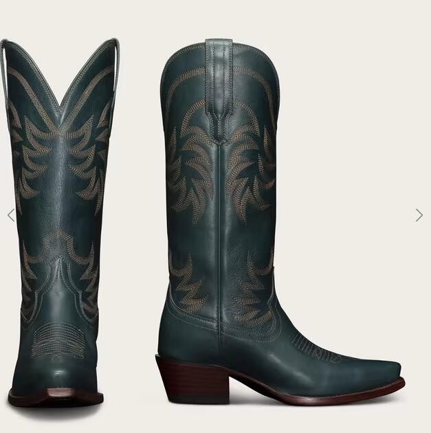 Tecovas Free Shipping Women's The Annie-Teal