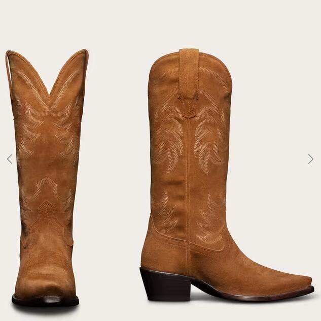 Tecovas Free Shipping Women's The Annie-Sienna Suede