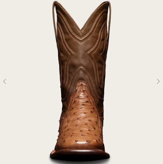 Tecovas Free Shipping Men's The Emmitt-Grain Ostrich