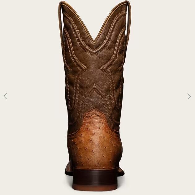 Tecovas Free Shipping Men's The Emmitt-Grain Ostrich