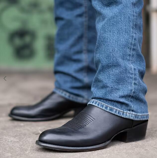 Tecovas Free Shipping Men's The Cartwright-Midnight Calf