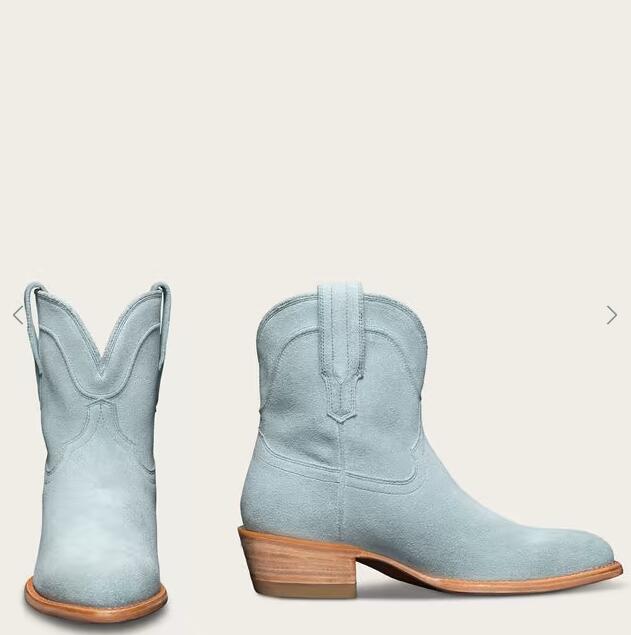 Tecovas Free Shipping Women's The Lucy-Sky Blue