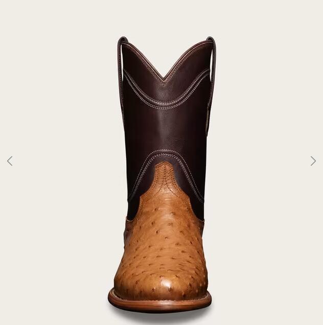 Tecovas Free Shipping Men's The Duke-Grain Ostrich