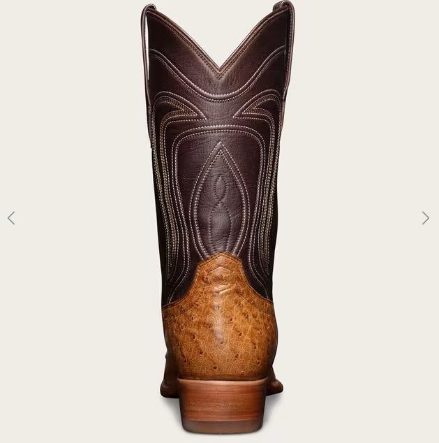 Tecovas Free Shipping Men's The Wyatt-Grain Ostrich