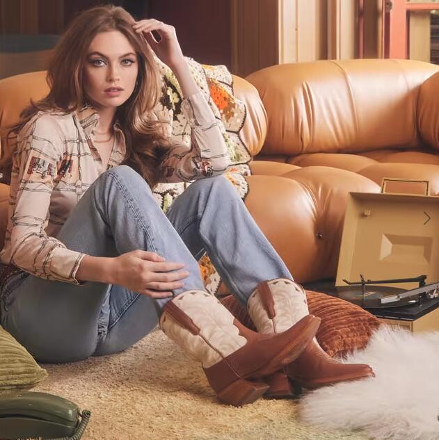 Tecovas Free Shipping Women's The Jolene-Caramel Bovine