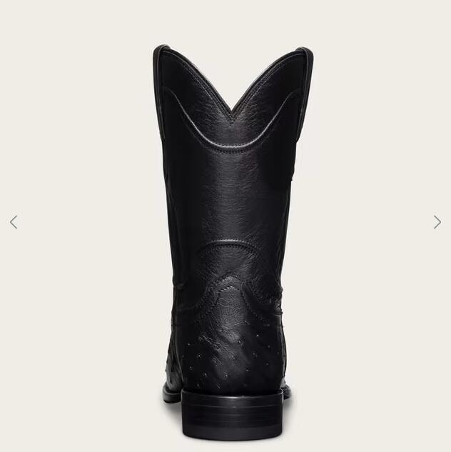 Tecovas Free Shipping Men's The Duke-Midnight Ostrich