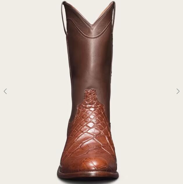 Tecovas Free Shipping Men's The Austin-Walnut Alligator