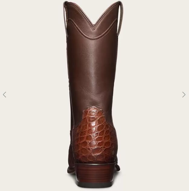 Tecovas Free Shipping Men's The Austin-Walnut Alligator